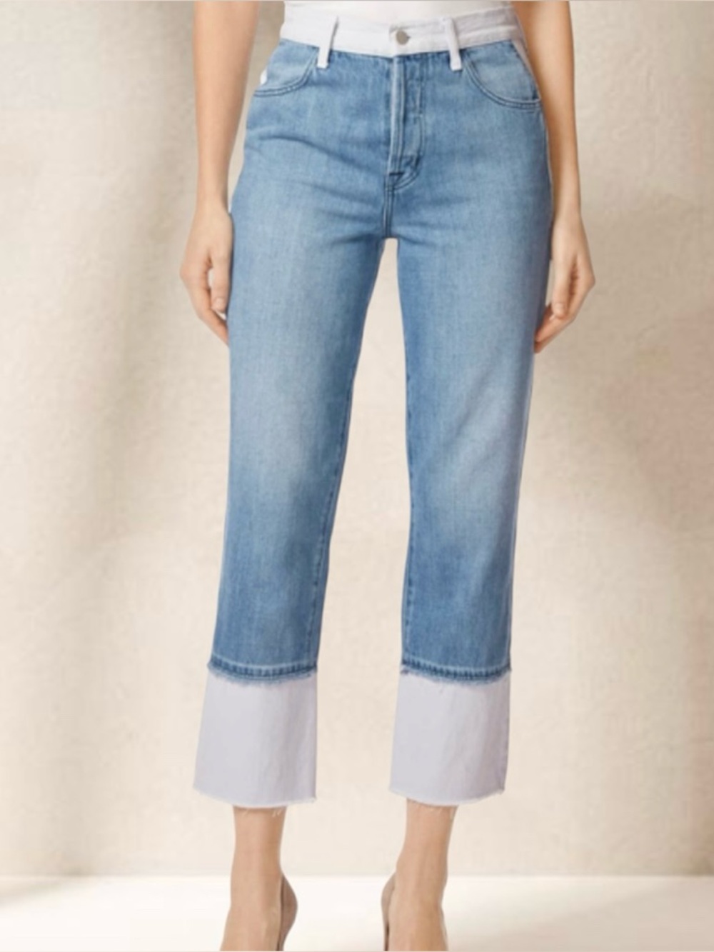 J Brand Wynne Crop Jeans